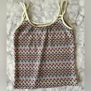 Size Medium. Brown, Green, Pink, Blue, Orange & Pink